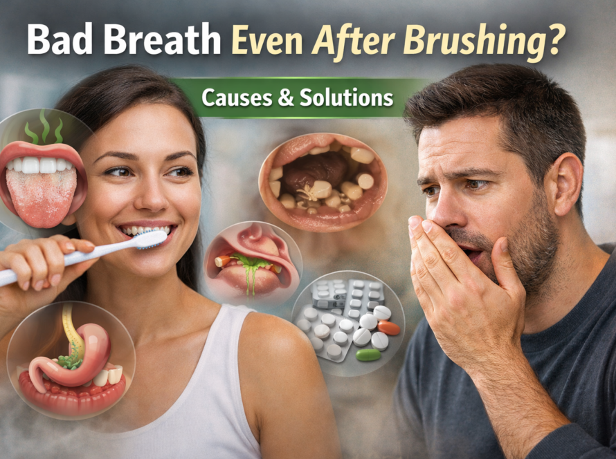 bad breath even after brushing causes and solution explained